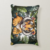 かわいいベビーライオンチルドレン アクセントクッション (裏面(縦))