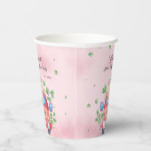 かわいいベビーラムベビーシャワー 紙コップ (右)