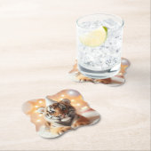 かわいいベビーリビールニュートラルイエローベビートラ ペーパーコースター (インサイチュ)