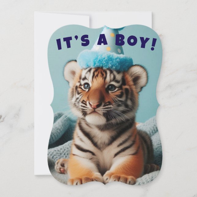 かわいいベビーリビールボーイベビータイガー (正面)
