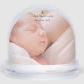 かわいいベビー写真記念初めてのクリスマス (正面)