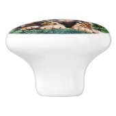 かわいいベビー子供部屋ベビーヒョウ セラミックノブ (側面)