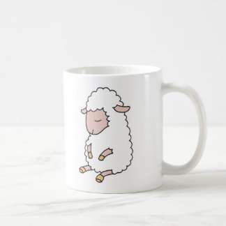 かわいいベビー子羊 コーヒーマグカップ