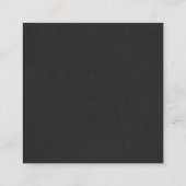 かわいいベビー幽霊ハロウィーン秋おむつラッフル エンクロージャーカード (裏面)