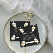 かわいいベビー幽霊ハロウィーン秋おむつラッフル エンクロージャーカード