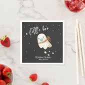 かわいいベビー幽霊ハロウィーン秋ベビーシャワー スタンダードカクテルナプキン (インサイチュ)