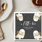 かわいいベビー幽霊ハロウィーン秋ベビーシャワー スタンダードカクテルナプキン