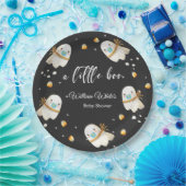 かわいいベビー幽霊ハロウィーン秋ベビーシャワー ペーパープレート (パーティー)