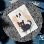 かわいいベビー幽霊ブラックキッテンハロウィーン ポストカード<br><div class="desc">このデザインはデジタルアートを通して作られたパーソナライズされた。クリックそのボタンと色を変えカスタマイズて、名前やイニシャルや単語を追加することによお気に入りのって作られた。私は連絡colorflowcreations@gmail.comで私はもし、このデザインを別の製品に持つ必要がある。www.facebook.com/colorflowcreations、www.instagram.com/colorflowcreations、www.twitter.com/colorflowart、後を追およびwww.pinterest.com/colorflowcreationsで自分の創造や自分の情報を見る。</div>