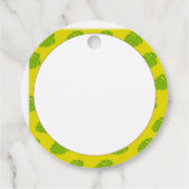 かわいいベビー恐竜ハッチシャワーパーティージュラシック フェイバータグ (裏面)