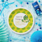 かわいいベビー恐竜ハッチシャワーパーティージュラシック ペーパープレート (パーティー)