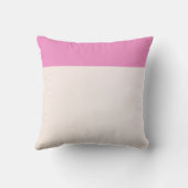 かわいいベビー恐竜ピンク誕生統計ガール子供部屋 クッション (裏面)