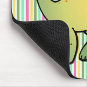 かわいいベビー恐竜マウスパッドfor a girl マウスパッド (コーナー)