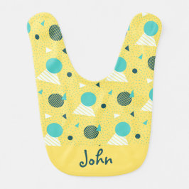 かわいいベビー服 男の子 オーダーネームよだれかけ ベビービブ