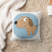 かわいいベビー犬 クッション (ブランケット)