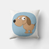 かわいいベビー犬 クッション (裏面)