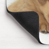 かわいいベビー犬 マウスパッド (コーナー)