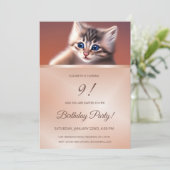 かわいいベビー猫 |バラ金ゴールドガールズ招待状 招待状 (スタンド正面)