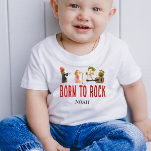 かわいいベビー生まれたばかりのアパレルクールベビーロック ベビーTシャツ