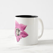 かわいいベビー笑顔ベビーオポッサムフローラ ツートーンマグカップ (正面右)