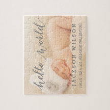 かわいいベビー誕生のお知らせ