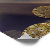 かわいいベビー読ペンギンの本アート子供部屋 ポスター (角)