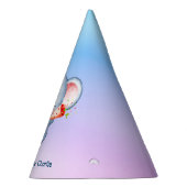 かわいいベビー象吹の紙吹雪、誕生日 パーティーハット (右)