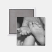 かわいいベビー足 マグネット (正面/裏面)