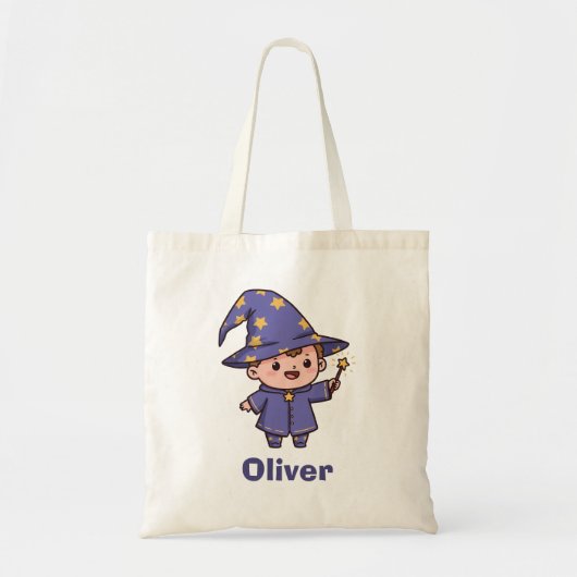 かわいいベビー魔法使いの魔法 トートバッグ (正面)