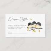 かわいいベビー鳥の《鳥》アメリカゴガラ赤ちゃんシャワー エンクロージャーカード (正面)