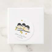 かわいいベビー鳥の《鳥》アメリカゴガラ赤ちゃんシャワー フェイバータグ (インサイチュ)