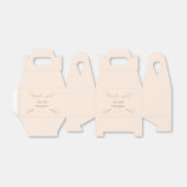 かわいいベビー鳩ベビーシャワー フェイバーボックス (折り畳みなし)