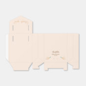 かわいいベビー鳩ベビーシャワー フェイバーボックス (折り畳みなし)