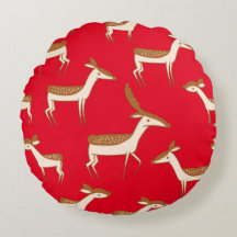 かわいいベビー鹿と家族