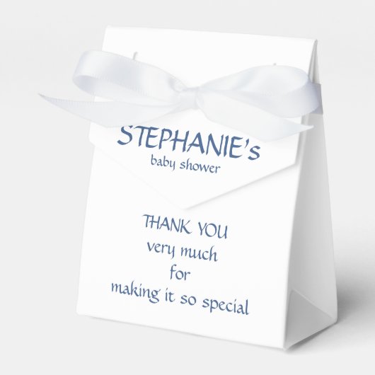 かわいいベビー鹿のクリスマス誕生日の冬のパーティー フェイバーボックス (正面サイド)