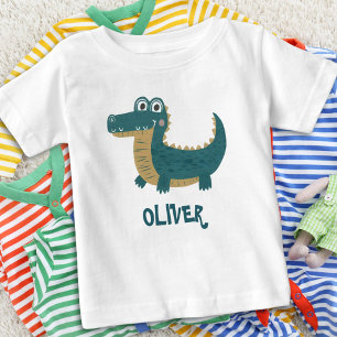 かわいいベビー・アリゲーター オリジナルグッズ ベビーTシャツ