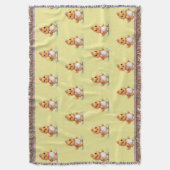 かわいいベビー スローブランケット (正面縦)