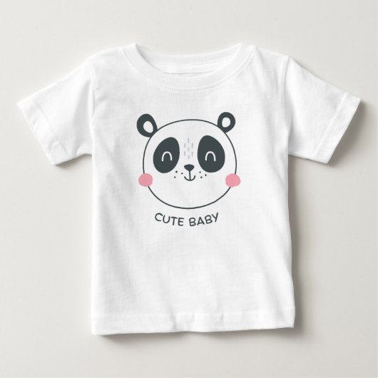 かわいいベビー ベビーTシャツ (正面)