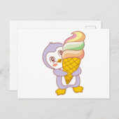 かわいいベビー ポストカード (正面/裏面)