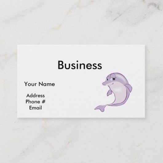 かわいいベビー 名刺 (正面)