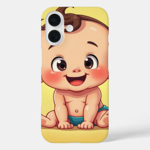 かわいいベビー iPhone 16ケース