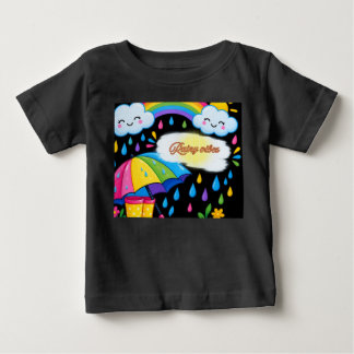かわいいベビーTシャツ 雨の日だけ ベビーTシャツ