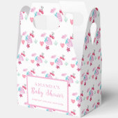 かわいいベリースイートスイートスイートバレンタインベビーシャワー フェイバーボックス (見開き)