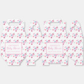 かわいいベリースイートスイートスイートバレンタインベビーシャワー フェイバーボックス (見開き)