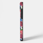 かわいいベリー柄 iPhoneケース (左側面)
