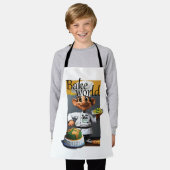 かわいいベーカーのエプロン – パティスリー エプロン (着用した状態)