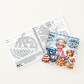 かわいいベーキングおばあちゃんレシピノート ノートブック (内部)