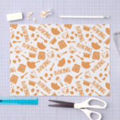 かわいいベーキングアートパターンIII 薄葉紙 (クラフト)