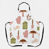 かわいいベーキングキッチン エプロン (正面)