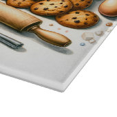 かわいいベーキングクイーンワードアート カッティングボード (角)